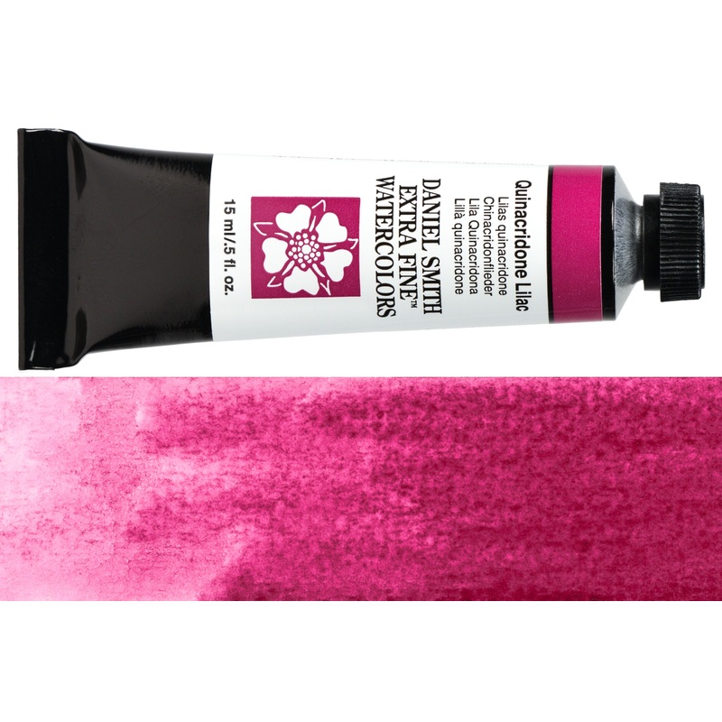 Daniel Smith Extra Fine Watercolor, 15 mL, Quinacridone Lilac