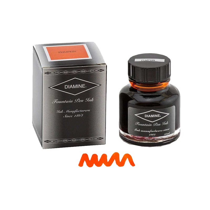 Diamine Pumpkin Ink Bottle – 30ml