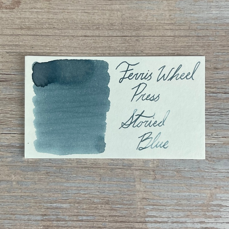 Ferris Wheel Press Storied Blue – 38ml bottled Ink 38ml