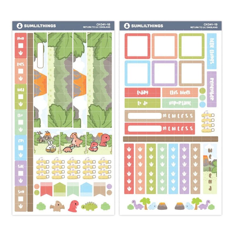 Hobonichi WEEKS Kit – Return to Dinohland