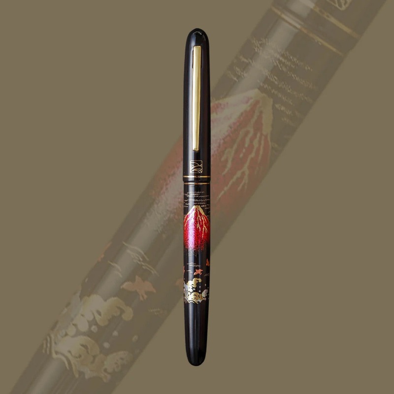 Kuretake Kindai Maki-e Aka Fuji Stainless Steel Iridium Point Fine