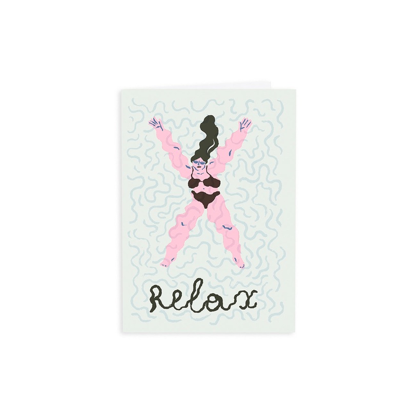 Relax Greeting Card