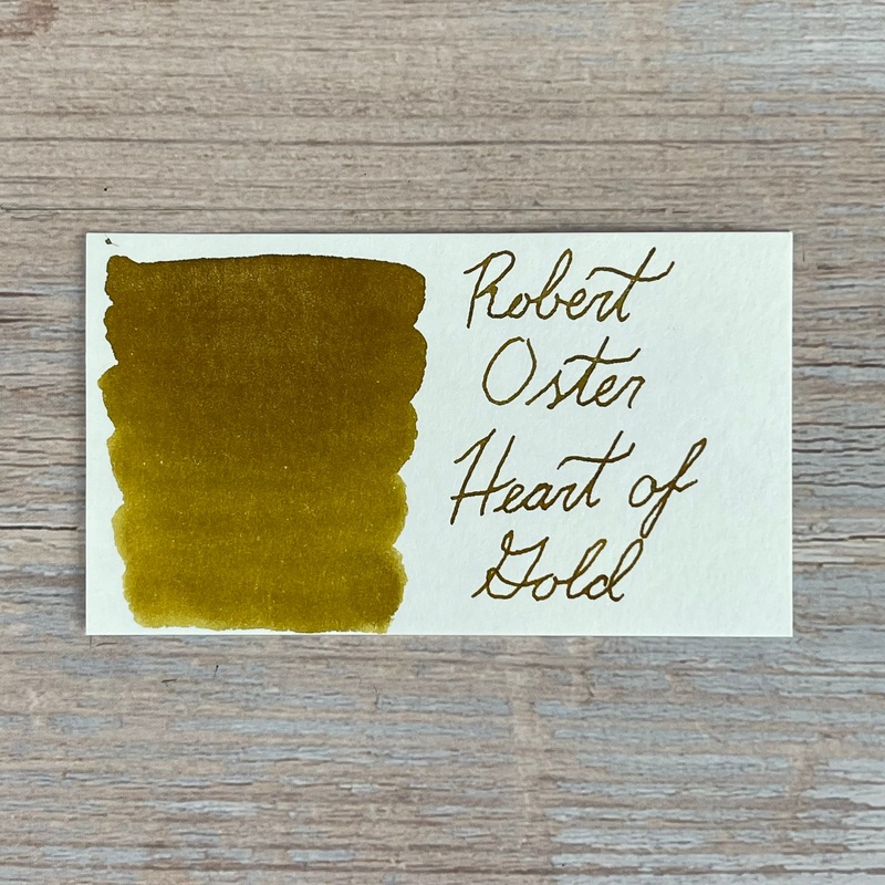 Robert Oster Heart of Gold – 50ml Bottled Ink