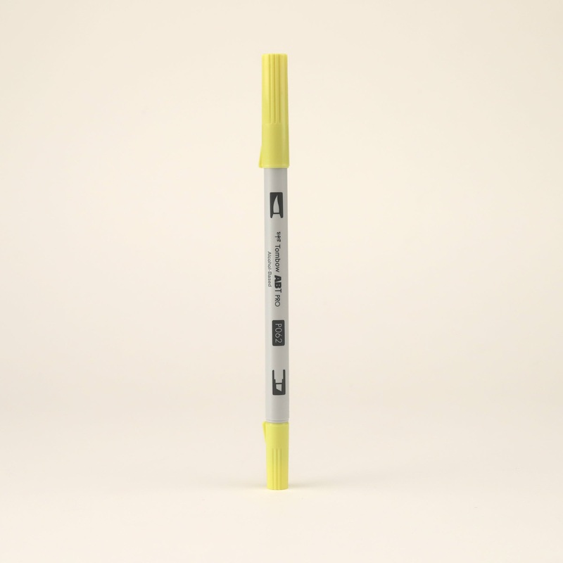 Tombow ABT PRO Alcohol-Based Art Marker – Pale Yellow – P062
