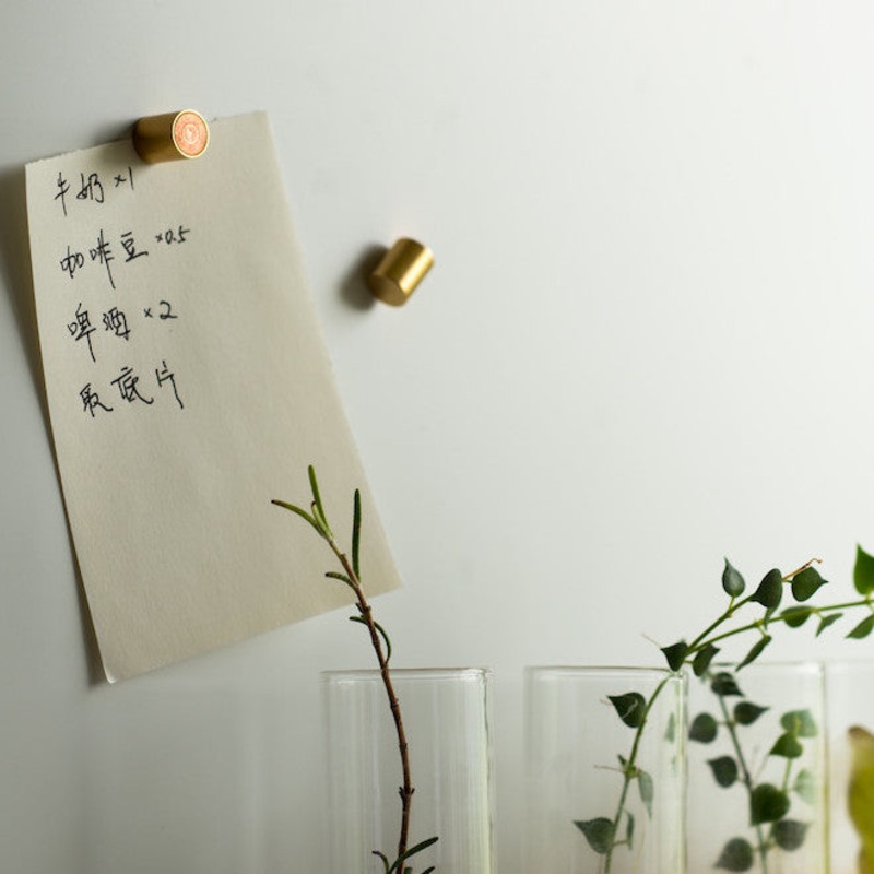 ystudio Classic Magnet Set – Brass