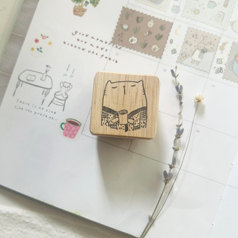 Catdoo Rubber Stamp – Midnight Coffee