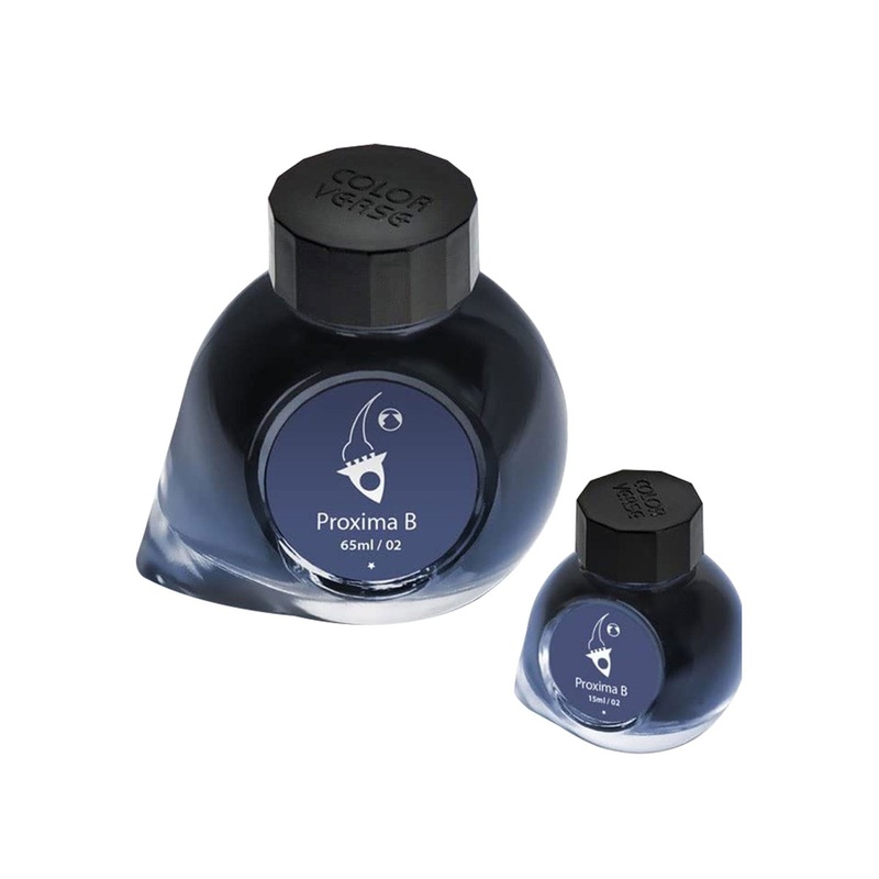 Colorverse Spaceward Proxima Ink Bottle, Dark Blue – 65ml + 15ml