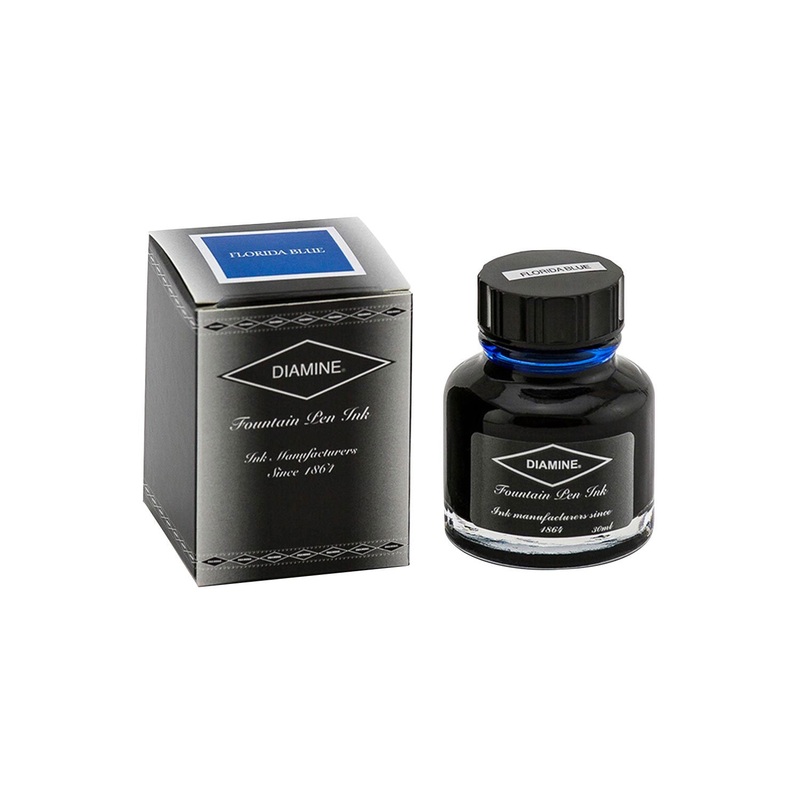 Diamine Florida Blue Ink Bottle – 30ml