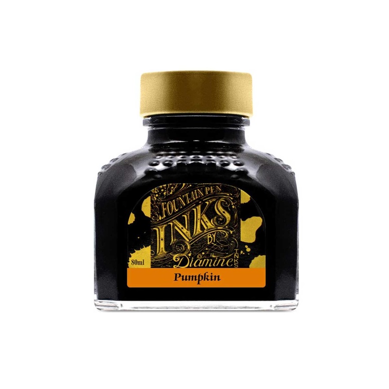 Diamine Pumpkin Ink Bottle – 80ml