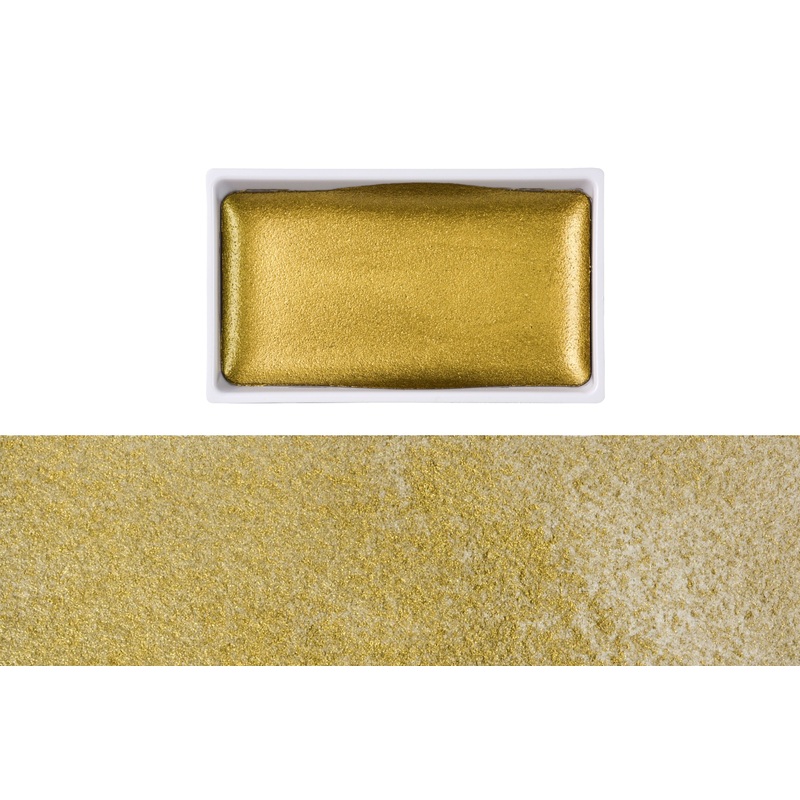 Gansai Tambi Watercolors, #91 Bluish Gold