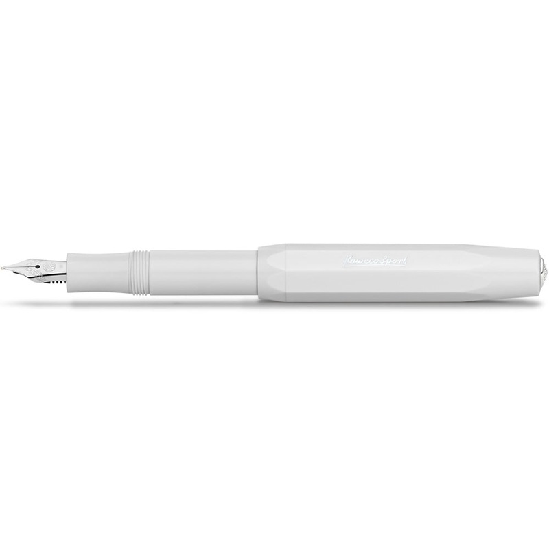 Kaweco Skyline Sport Fountain Pen, White – F ( Fine Nib)