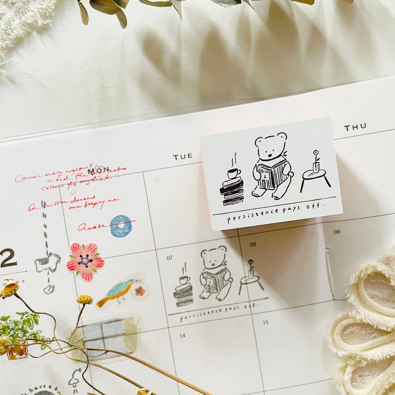 Ranmyu Persistent Bear Stamp