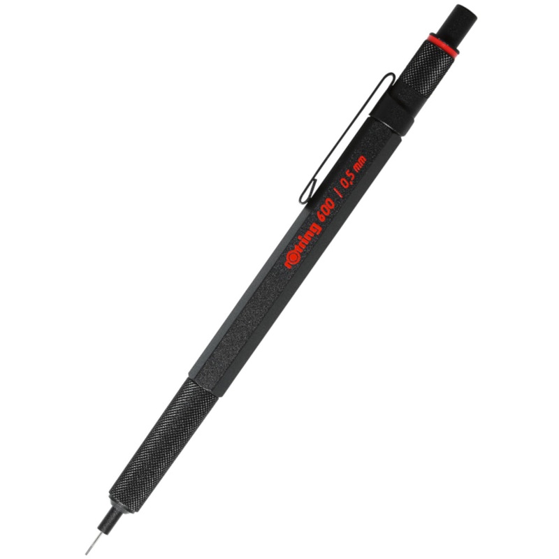 Rotring Mechanical Pencil – 600 Black 0.5mm