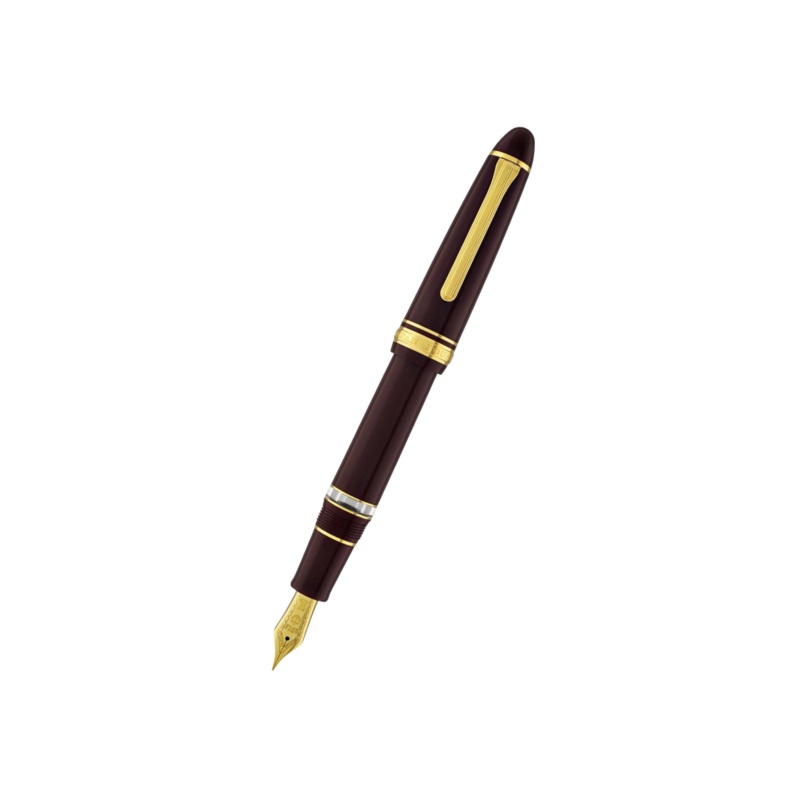 Sailor 1911L 21k Nib Fountain Pen – Realo Maroon with Gold Accent [Pre-Order] Extra Fine