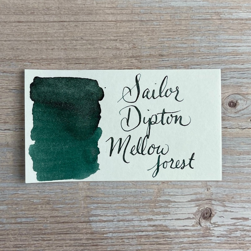Sailor 20ml Dipton Bottled Ink – Mellow Forest 20ml