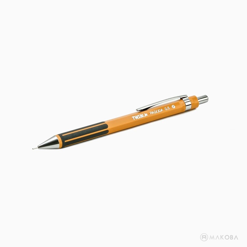 TWSBI JR. Pagoda Mechanical Pencil, Marmalade – 0.5mm