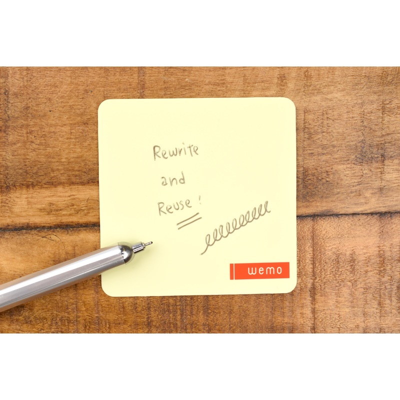 Wemo Rewritable Sticky Note – Pad Type Ver. 2 Pastel Blue