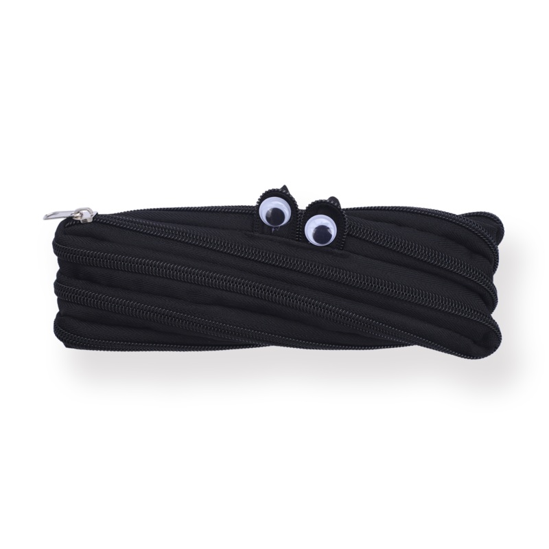 Zipper Pen Pouch – Black
