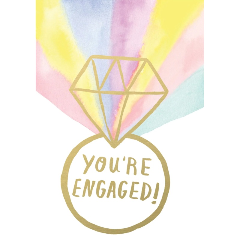 Engagement – Pastel Rainbow
