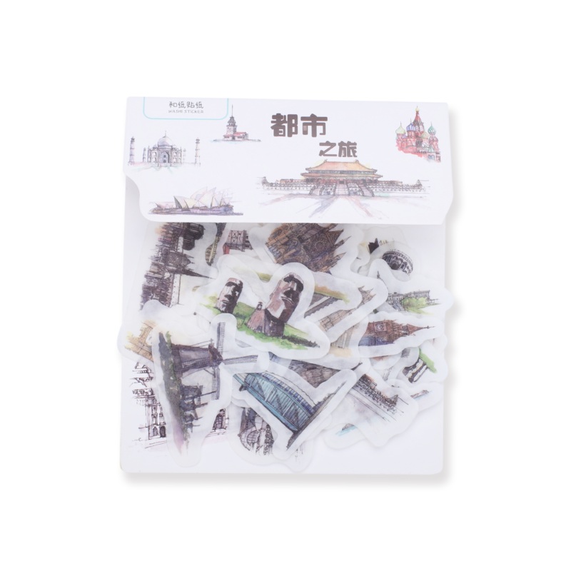 Famous Landmark In The World Stickers