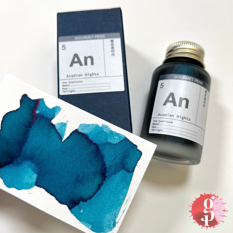 Gourmet Pens x Ink Institute – 05 Acadian Nights Ink
