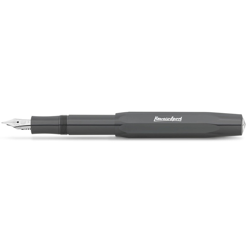 Kaweco Skyline Sport Fountain Pen, Grey – EF (Extra Fine Nib)