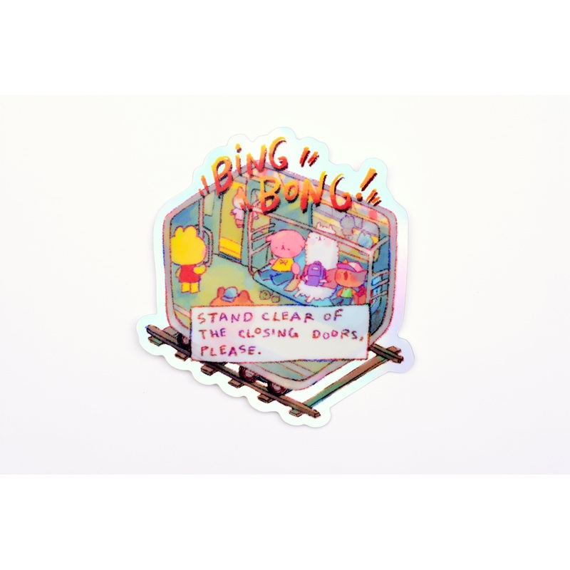 LAZI SOOZ Subway Sticker