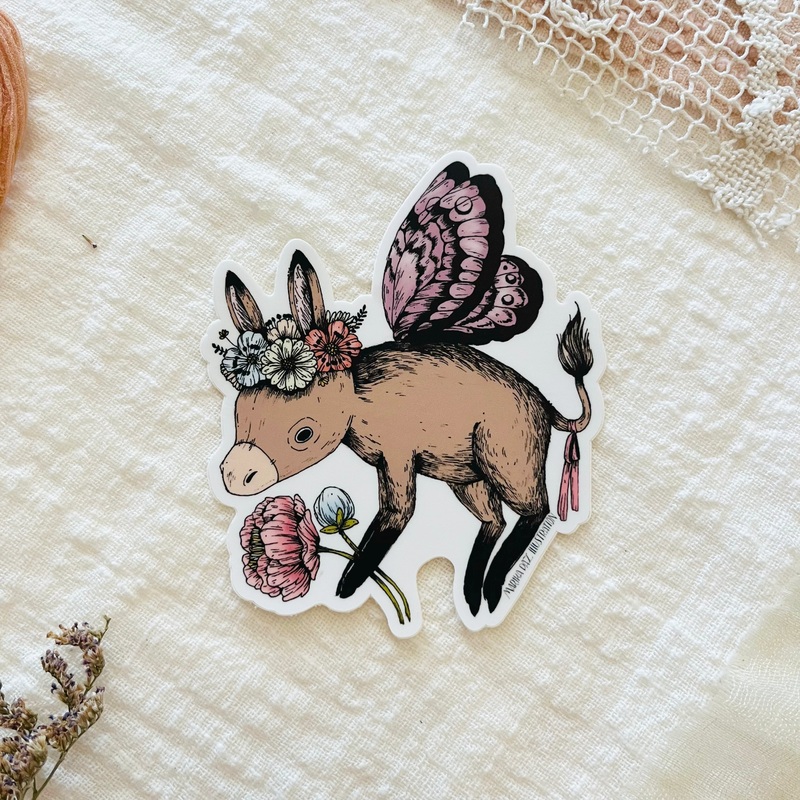 Marika Paz Sticker – Donkey Fairy