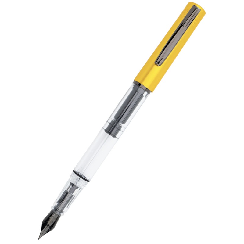 Monteverde MP1 Lock-It Piston Technology Fountain Pen – Honey Yellow Medium