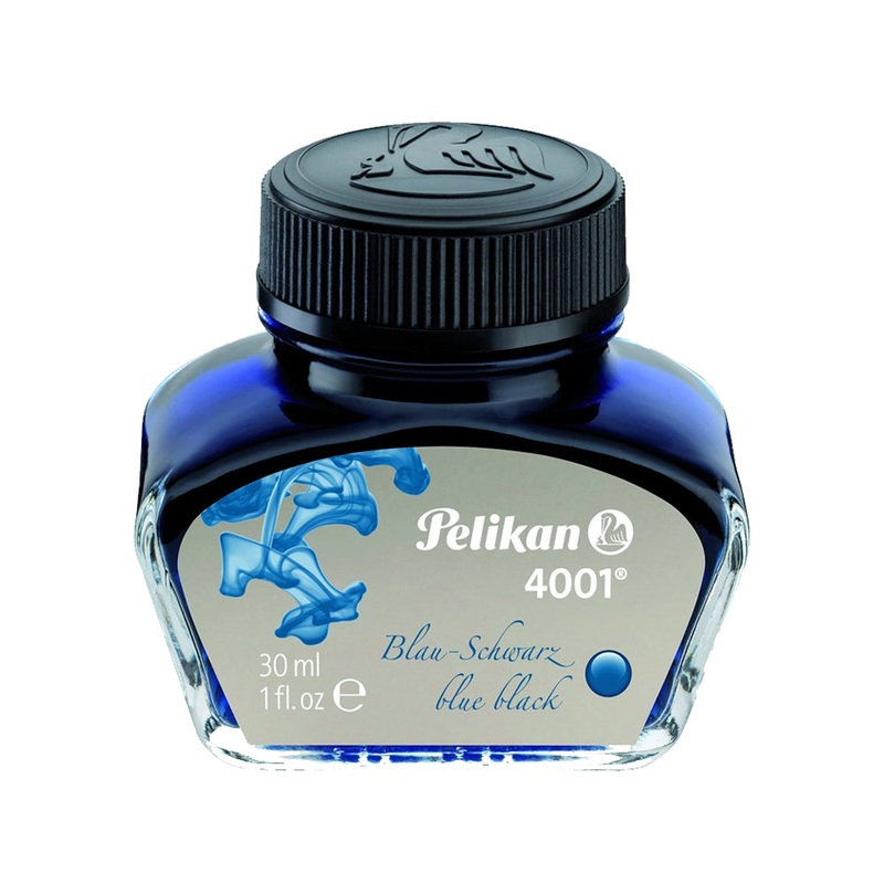 PELIKAN, Ink Bottle – 4001 BLUE BLACK (30mL).