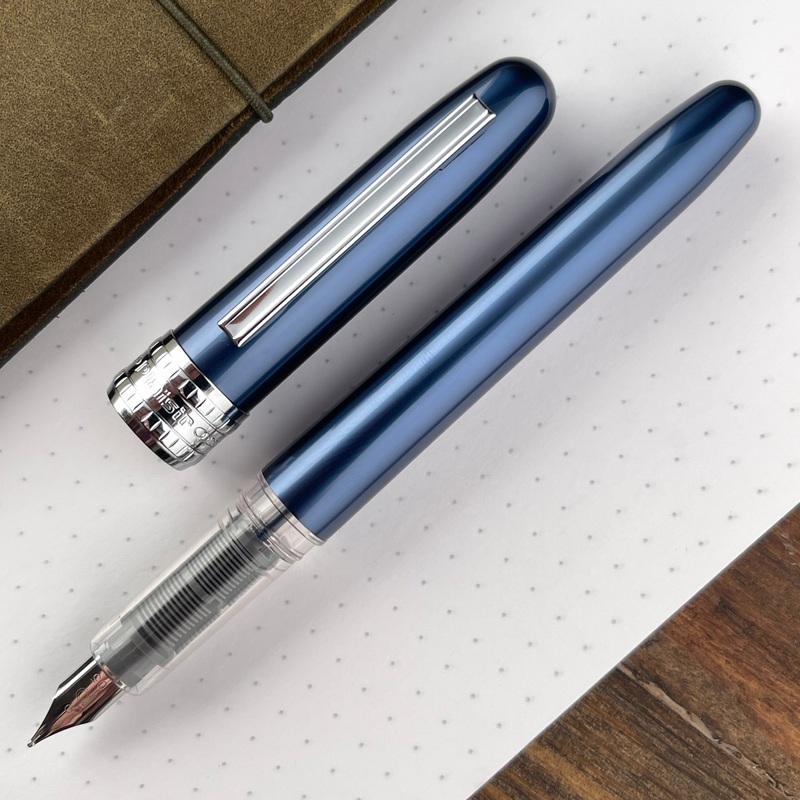 Platinum Plaisir Fountain Pen – Blue Fine