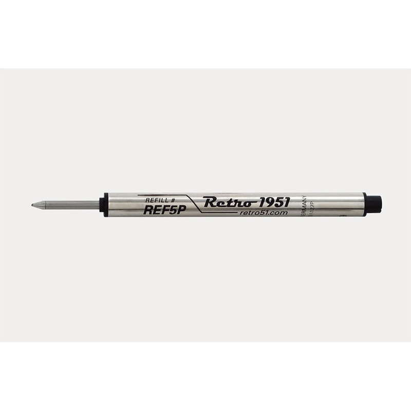RETRO51 Capless Rollerball Refill – Black