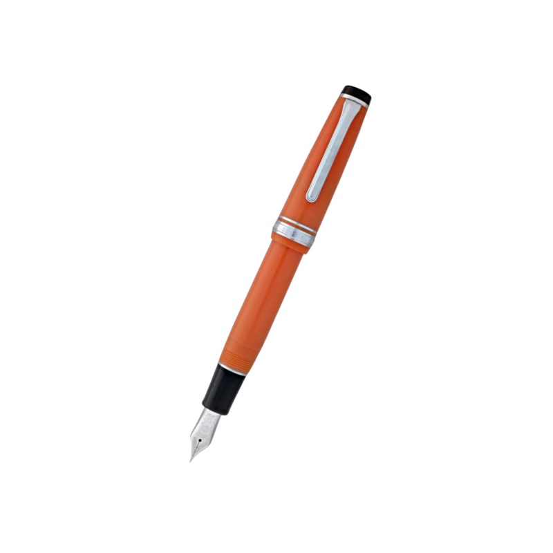 Sailor Professional Gear 21k Nib Fountain Pen – Orange with Rhodium Accent [Pre-Order] Fine