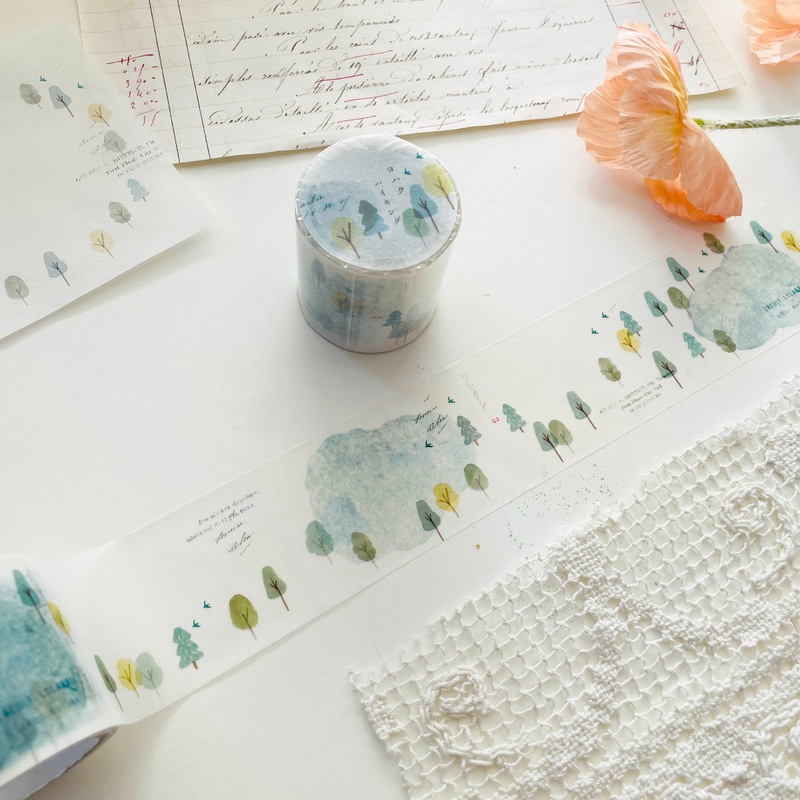 YOHAKU Sticky Notes Roll – Hiking (R-010)