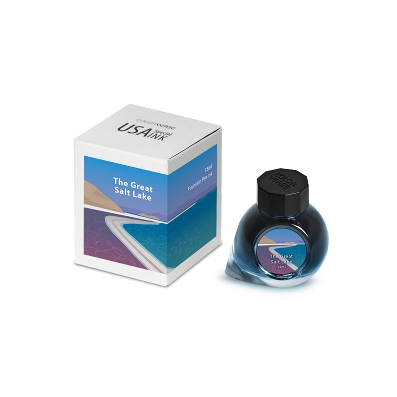 Colorverse Fountain Pen Ink USA Special Edition – The Great Salt Lake