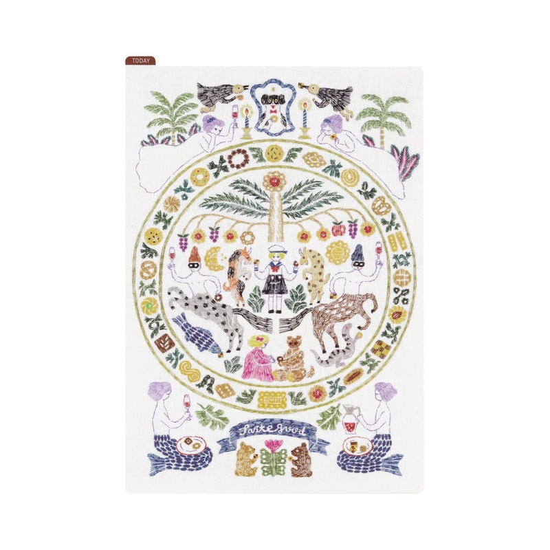 Hobonichi Accessories Iyo Okumi  Pencil Board for A5 Size (Happy Tea Time – Taste Good)