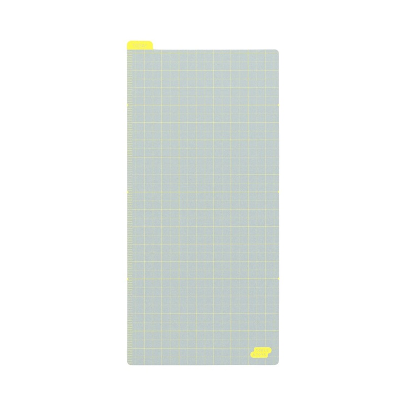 Hobonichi Accessories Pencil Board for Weeks (Ice Gray x Yellow)