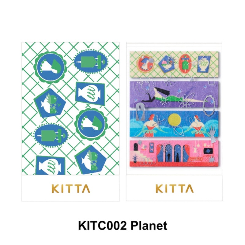 KITTA Washi Tape Planet