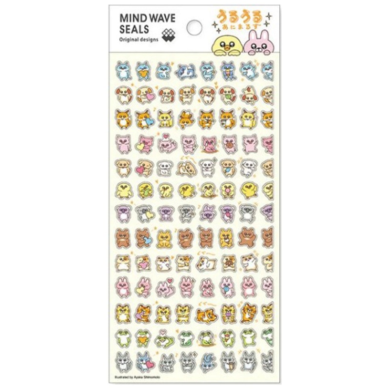 Mind Wave Stickers Teary Eyed Animals