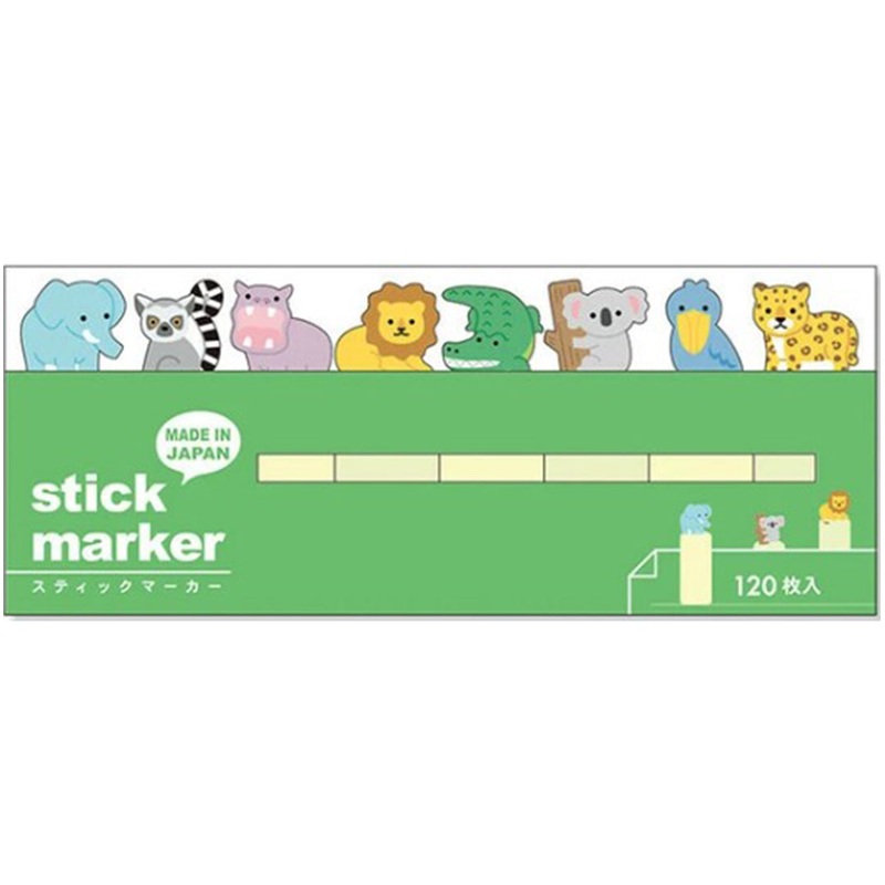 Mind Wave Sticky Notes Animals Stick Marker