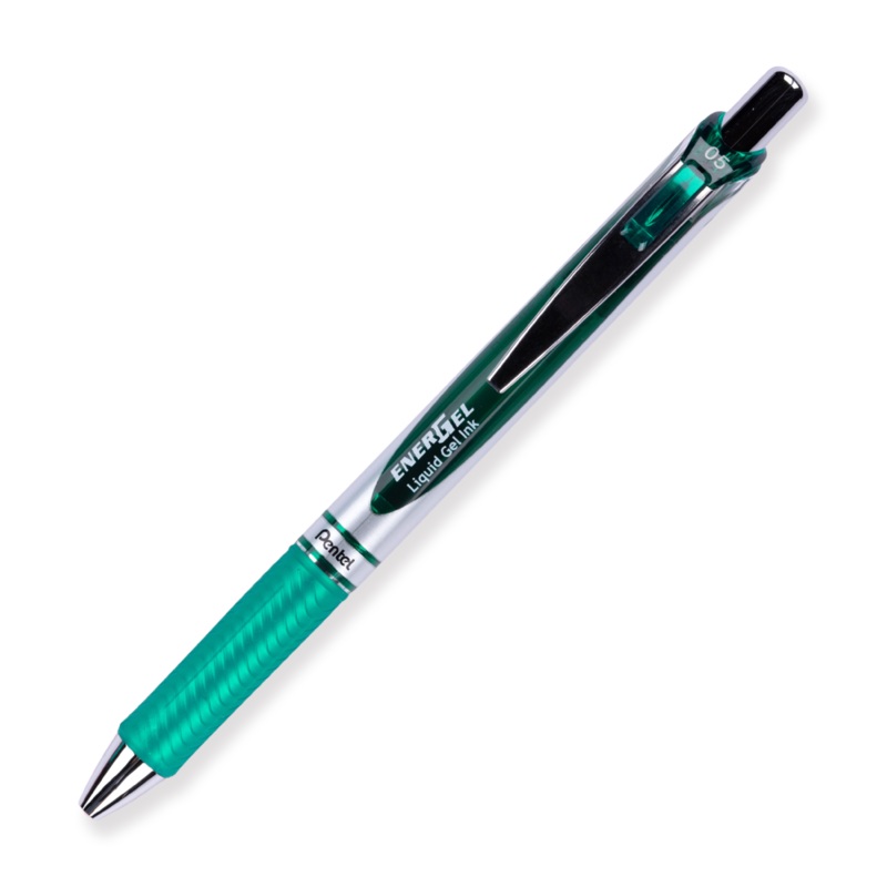Pentel EnerGel RTX Gel Pen – Needle – 0.5 mm – Green
