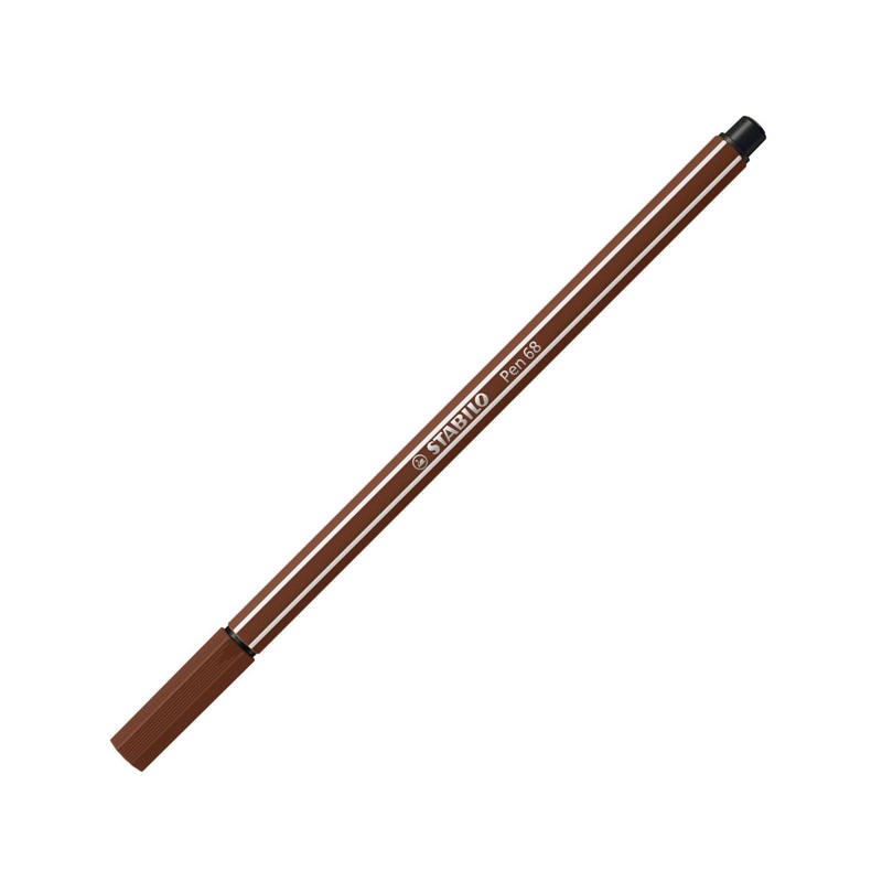 Stabilo Premium Medium Felt-tip Pen 68- Brown