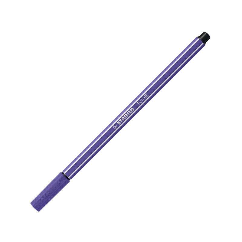 Stabilo Premium Medium Felt-tip Pen 68- Violet