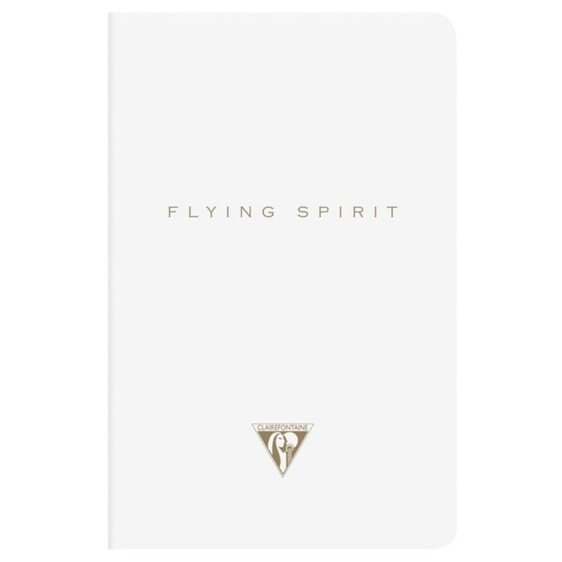 Clairefontaine Flying Spirit Notebook 9cm X 14 cm – White