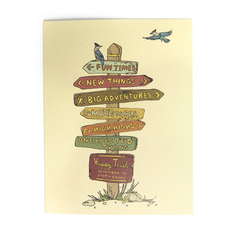 Happy Trails Card