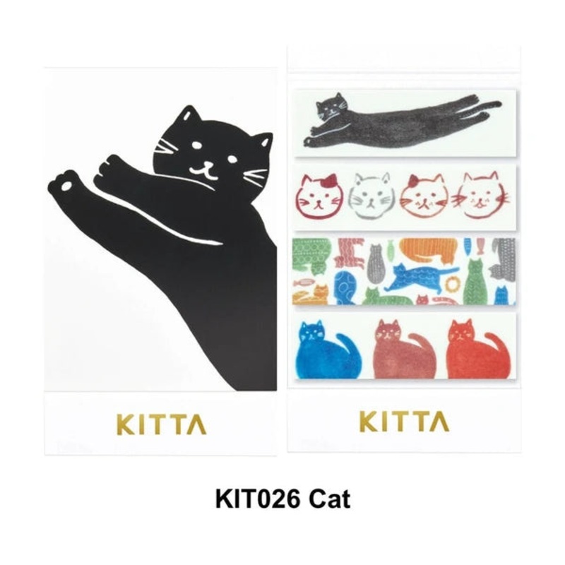 KITTA Washi Tape Cat
