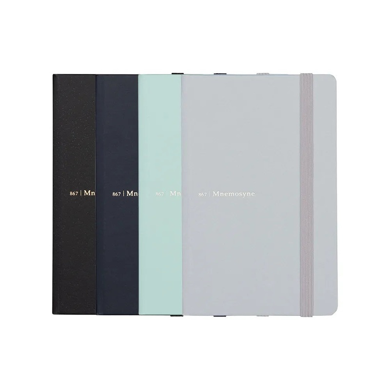 Maruman Mnemosyne A6 Journal Ruled Horizontally – Black