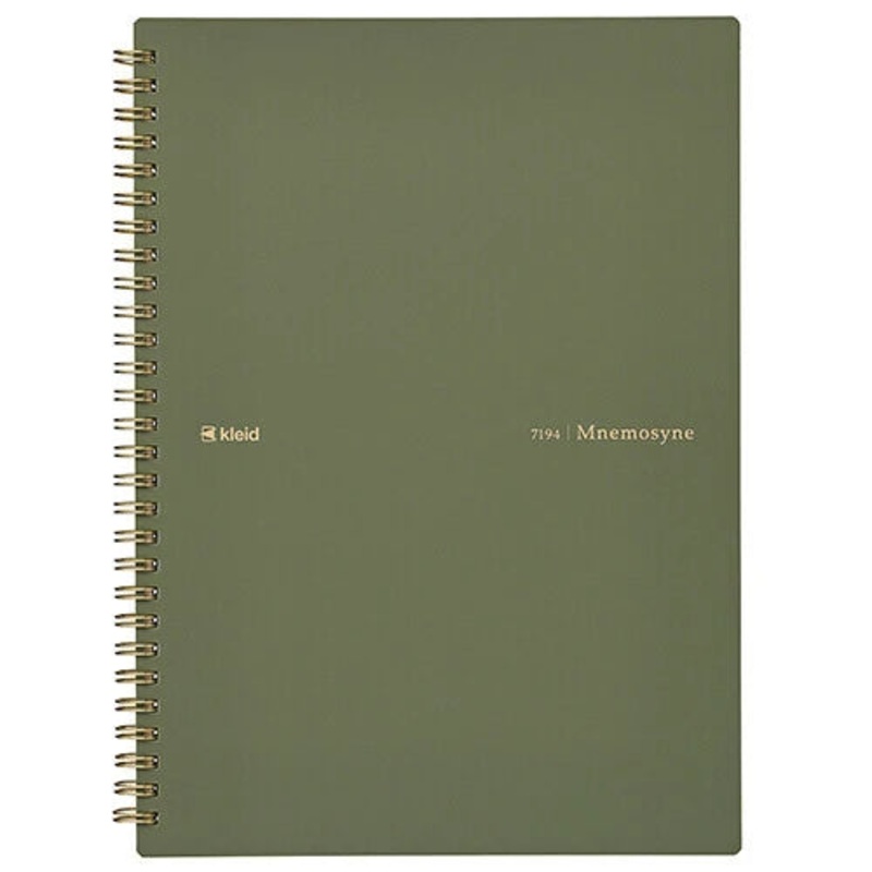 Mnemosyne x kleid B5 notebook B5 Olive