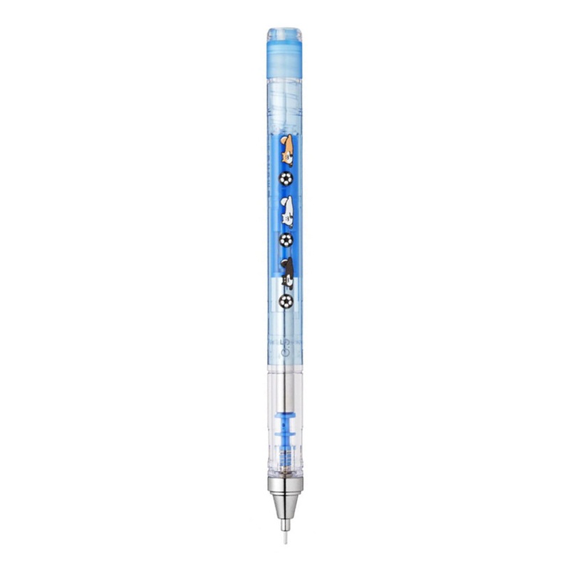 MONO Graph “Cute & Laid Back” Shiba Inu  Mechanical Pencil- Blue/ Ball