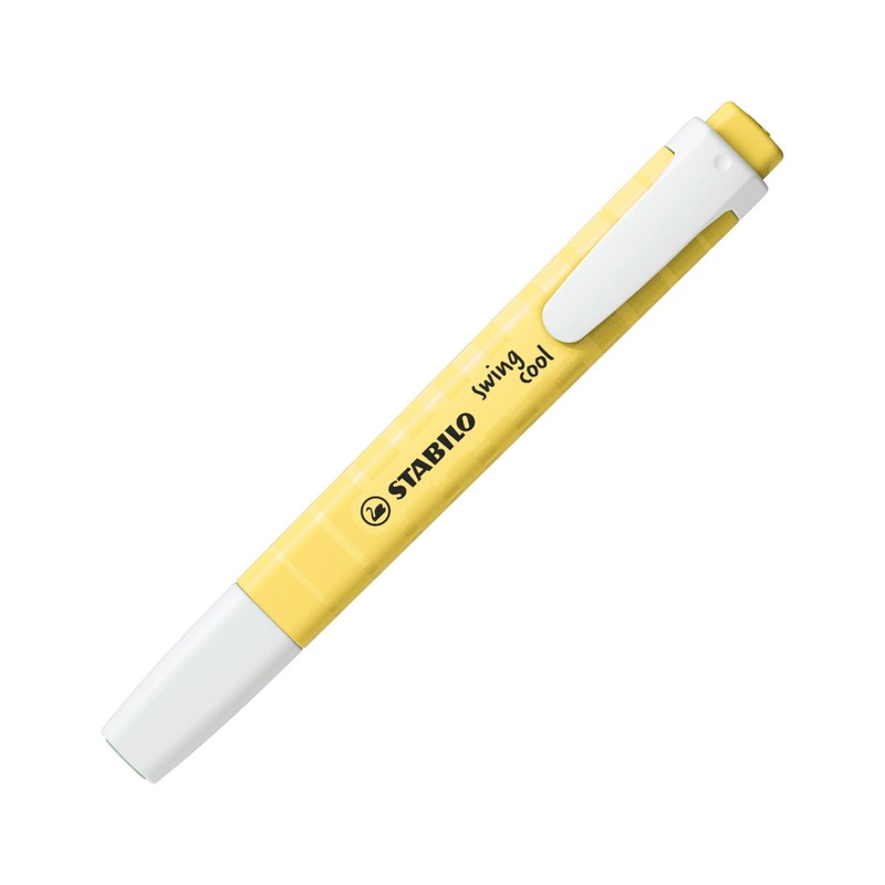 Stabilo Highlighter Swing Cool Pastel- Milky Yellow